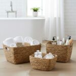 Seagrass Square Baskets - Natural - Set of 3 - Image 7