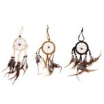 Bali Dreamcatcher - Small Round - Cream/Coffee/Choc - Image 2