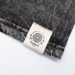 Nomad Sari Stonewashed Cotton T-Shirt - Rebel - Charcoal - Medium - Image 5