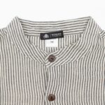 Nomad Sari Grandad Shirt - Grey Stone - Large - Image 4