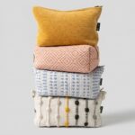 Nomad Sari Indian Jacquard Toiletry Bag - Marigold Loom - Image 5