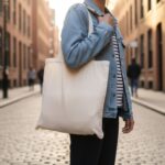 Nomad Sari Iconic Toni Tote Bag - Unprinted - Natural 10oz - Image 4