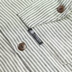 Nomad Sari Grandad Shirt - Grey Stone - Large - Image 7