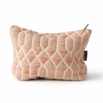 Nomad Sari Indian Jacquard Toiletry Bag - Rose Lattice