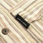 Nomad Sari Grandad Shirt - Brown Beige - XL - Image 8