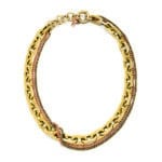 NECKLACE FOLLI FOLLIE WOMAN 1N14T067YYB (30CM )