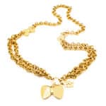 NECKLACE FOLLI FOLLIE WOMAN 1N6T158Y (32CM )