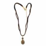 NECKLACE FOLLI FOLLIE WOMAN 3N7S123YFS (24CM )