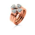 RING FOLLI FOLLIE WOMAN 3R0T064RC-52 (52 )