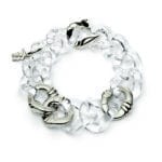 BRACELET FOLLI FOLLIE WOMAN 4B1F004C (17CM )