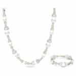 JEWELRY SET SWAROVSKI WOMEN 5610981 (60CM )
