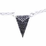 CHOKER SIF JAKOBS WOMAN C3307-BK (45CM )