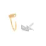 EARRINGS SECRECY WOMEN E8214CDAWW900 (1,5CM )