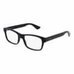 EYEGLASSES GUCCI MAN GG0006O-001 (Lens/Bridge/Temple) 53/18/145 mm)