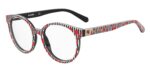 GLASSES LOVE MOSCHINO WOMEN MOL584-7RM (Lens/Bridge/Temple) 52/18/140 mm)