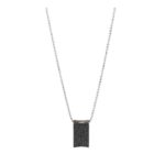 PENDANT SIF JAKOBS WOMAN P0040-BK-BK (45CM )
