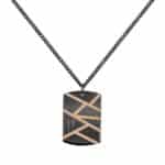 NECKLACE POLICE MAN PJ26485PSBR01 (50+20CM ) - Image 2