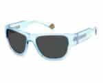 SUNGLASSES POLAROID UNISEX PLD6197SMVU (Lens/Bridge/Temple) 55/17/130 mm)