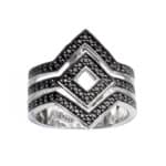 RING SIF JAKOBS WOMAN R11059-BK-54 (54 )