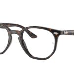 EYEGLASSES RAY BAN UNISEX RX7151201252 (Lens/Bridge/Temple) 52/19/145 mm)
