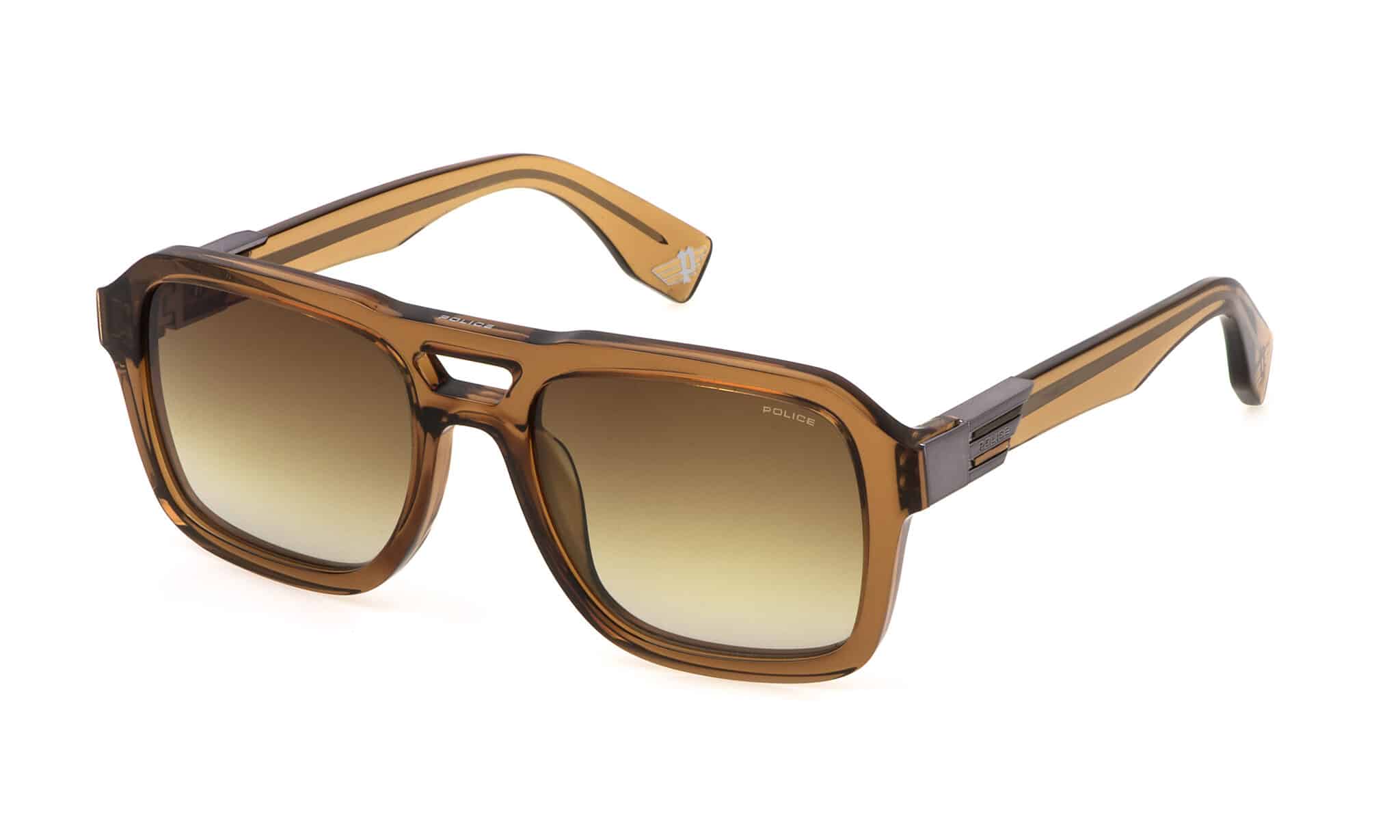 SPLN65V-550805 SUNGLASSES POLICE MAN SPLN65V550805 (Lens/Bridge/Temple) 55/12/145 mm) - Image 1