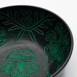 Aluminum Singing Bowl - Magic Mushroom - Green (20cm)