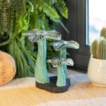 Small Golden Mushroom Art - 20cm - Greenwash - Image 4