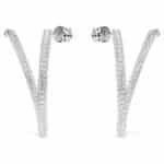 EARRINGS SWAROVSKI WOMEN 5695939 (3,5CM ) - Image 2