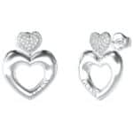 EARRINGS GUESS WOMEN JUBE05209JWRH (2CM )