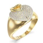 RING GUESS WOMEN JUBR05215JWYG (52 )