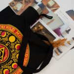 Iconic Classic Tote Bag - Luna Alchemy Wheel - Black 6oz - Image 6