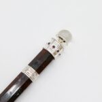 Bloodroot Soverign Wand -Extra Long Fancy Jasper Magic- Crystal Ball top - 26cm - Image 7