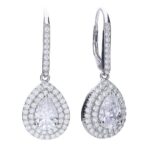 EARRINGS DIAMONFIRE WOMEN 6220611082 (3CM )
