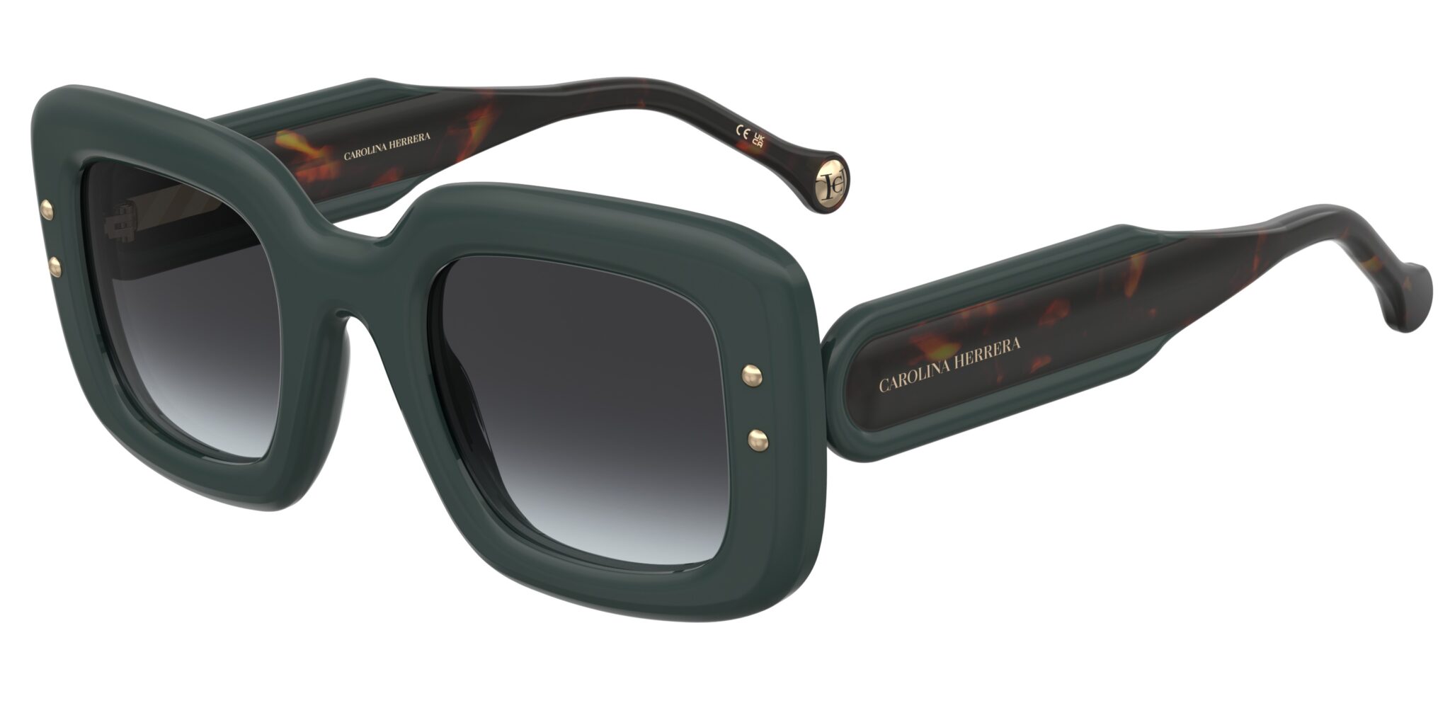 HER-0313-S-1ED SUNGLASSES CAROLINA HERRERA WOMEN HER0313S1ED (Lens/Bridge/Temple) 49/26/145 mm) - Image 1
