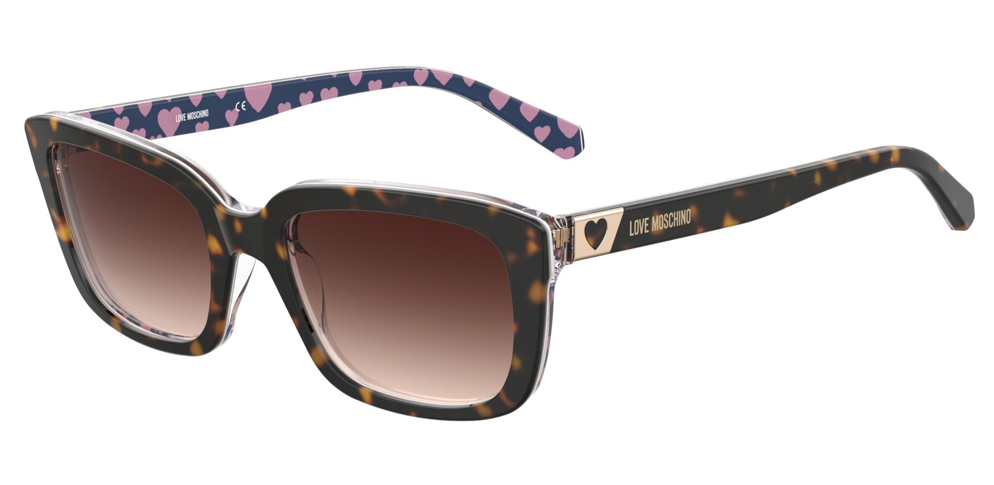 MOL042-S-086F3HA SUNGLASSES LOVE MOSCHINO WOMEN MOL042S086F3H (Lens/Bridge/Temple) 53/17/145 mm) - Image 1