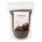 Fragranced Candle Sand - Chocolate Brown - Millionaire Gold - 300g