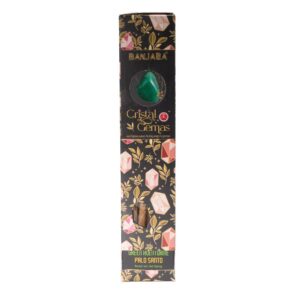 Banjara Cristal Gemas Incense Sticks - Green Aventurine Palo Santo