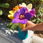 Felt Flowers - Lily (10 assorted colours)